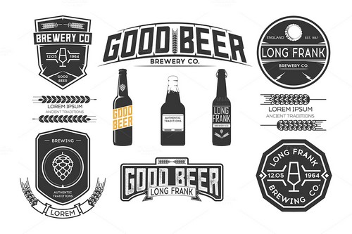 CM - Beer graphics vector bundle - 376778