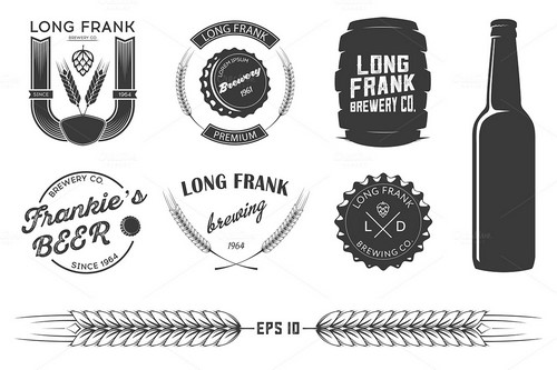 CM - Beer graphics vector bundle - 376778