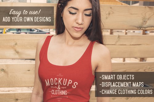 CM - 20 Woman\'s Apparel Mockups VOL.2 - 372433