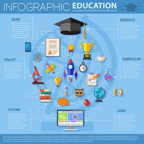 CM - Online Education Infographics - 369736