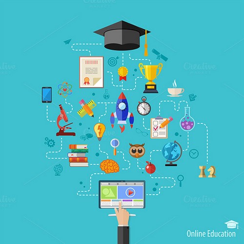 CM - Online Education Infographics - 369736