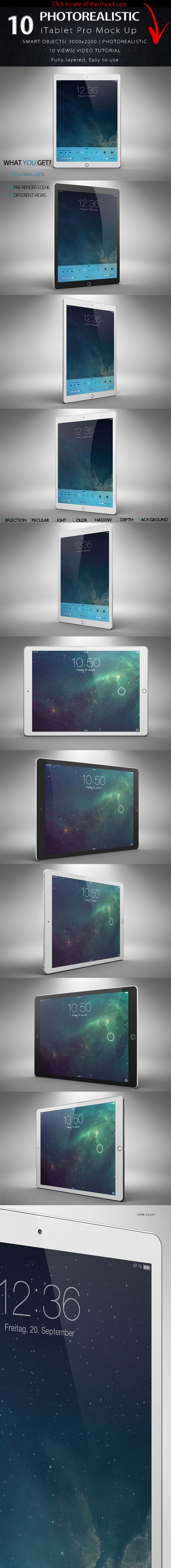 CM BUNDLE New iPad Pro Mock Up 374764