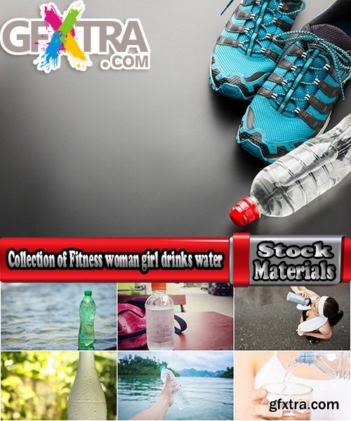 Collection of Fitness woman girl drinks water fresh clean water sports 25 HQ Jpeg