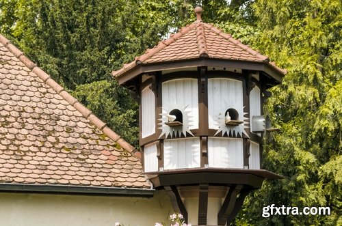 Collection of dovecote pigeon house for birds 25 HQ Jpeg