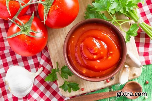 Collection of delicious tomato paste sauce tomato ketchup 25 HQ Jpeg