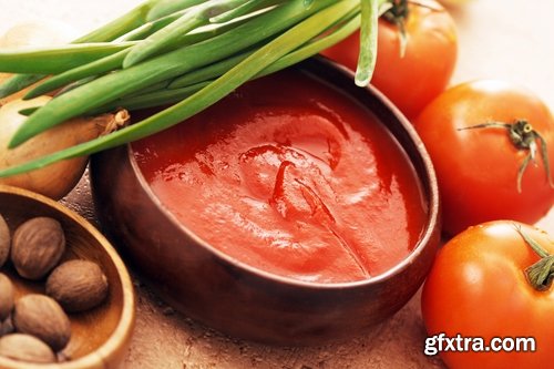 Collection of delicious tomato paste sauce tomato ketchup 25 HQ Jpeg