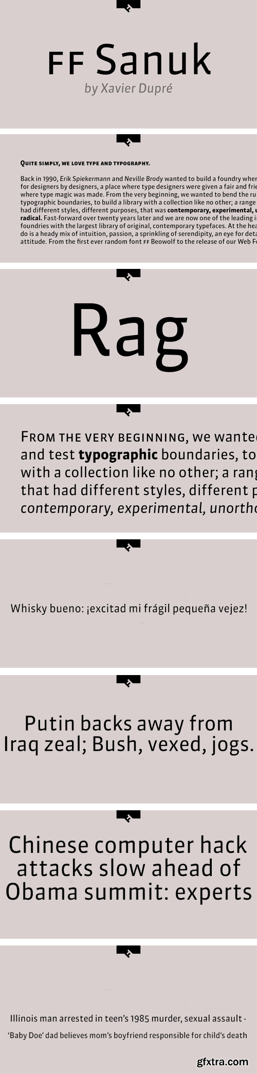 FF Sanuk Font Family