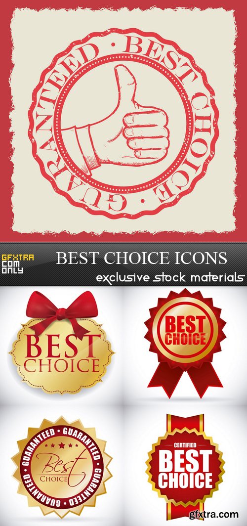 Best Choice Icons - 5xEPS