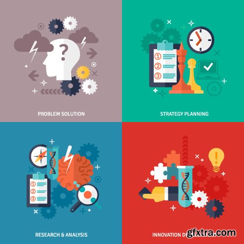 Templates flat illustrations design concept vector