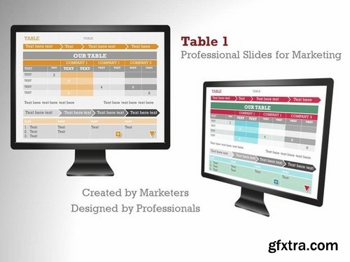 CM - Table 1 PowerPoint Template 372638