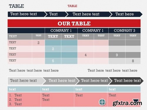 CM - Table 1 PowerPoint Template 372638