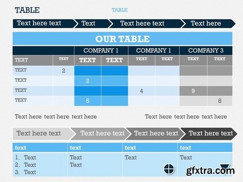 CM - Table 1 PowerPoint Template 372638