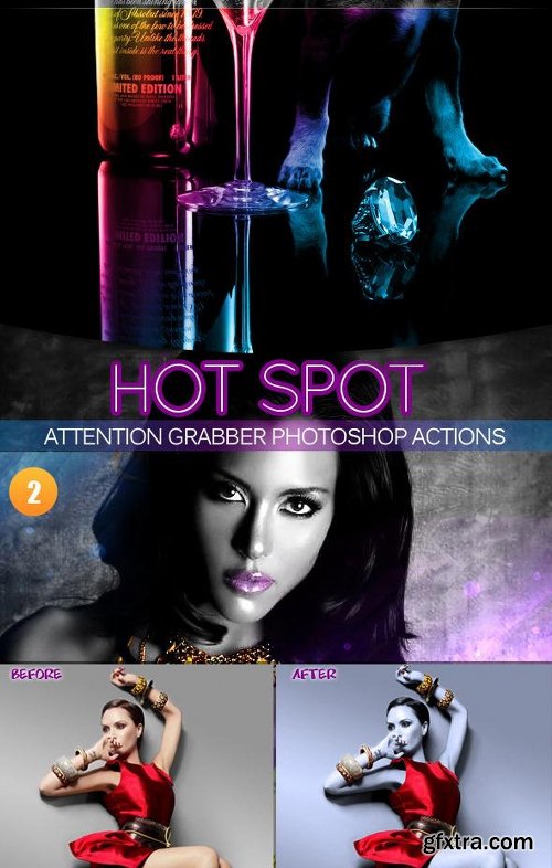 Graphicriver Only The Best Photoshop Action 5 In 1 Bundle 2644852