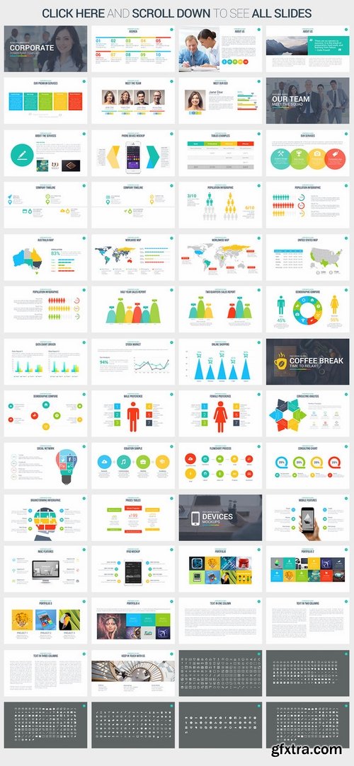 CM - Corporate PowerPoint Template 375918