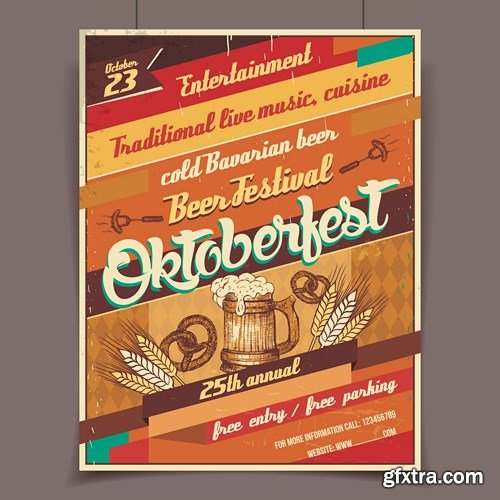 Oktoberfest - Munchen 2015, 25x EPS