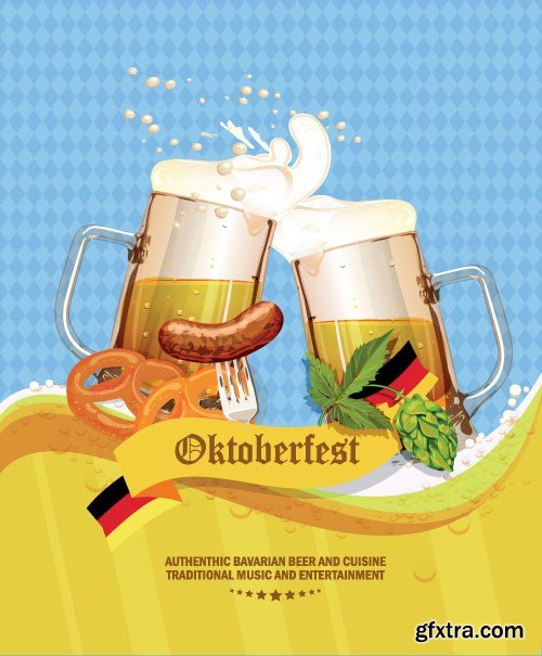 Oktoberfest - Munchen 2015, 25x EPS