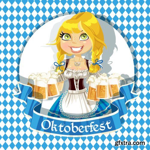 Oktoberfest - Munchen 2015, 25x EPS