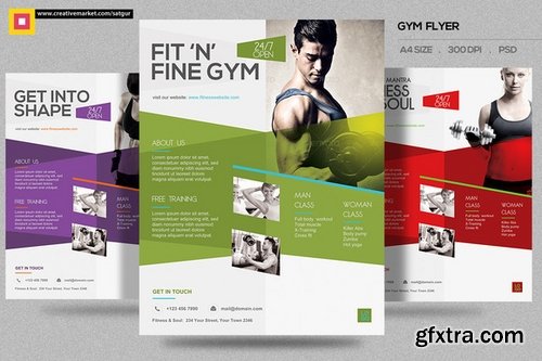 CM - Fitness Flyer / Gym Flyer V10 365359