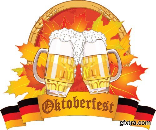 Oktoberfest - Munchen 2015, 25x EPS