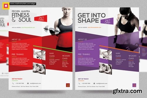 CM - Fitness Flyer / Gym Flyer V10 365359