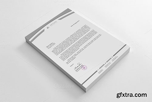 CreativeMarket - Corporate Letterhead