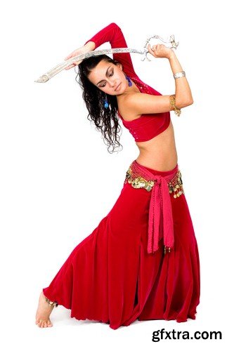 Beautiful Arabic Dancer - 9 UHQ JPEG