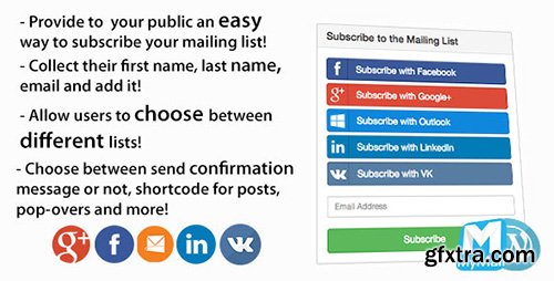 CodeCanyon - MyMail Social WordPress v1.0.0 - 12832712