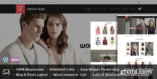 ThemeForest - Fashion Feast v1.0 - WooCommerce Responsive Theme - 12448938