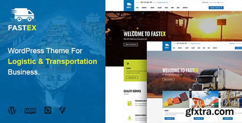 ThemeForest - Transport & Logistics WordPress Theme - FastEx v1.0 - 12532973