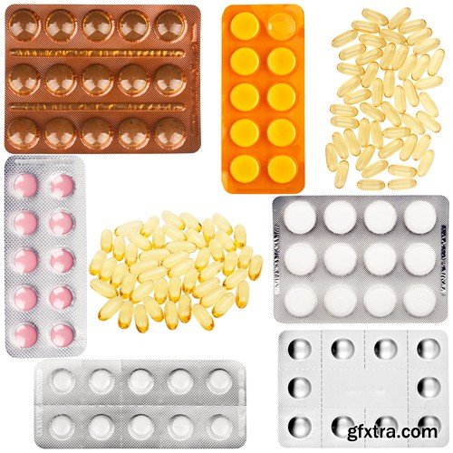 Stock Photos - Pills 7, 25xJPG