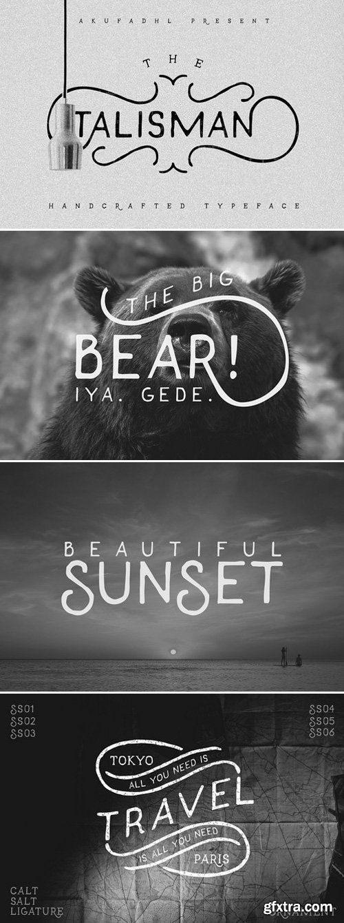 Talisman Handcrafted Typeface