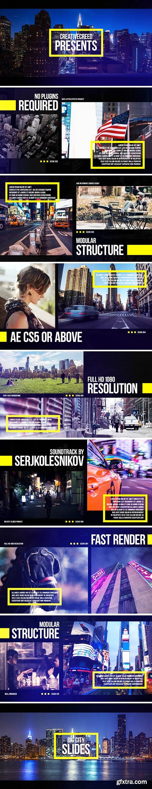 Videohive Big City Slides 12842487