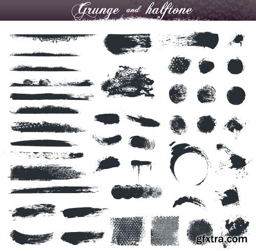 Grunge Design Elements, 24x EPS