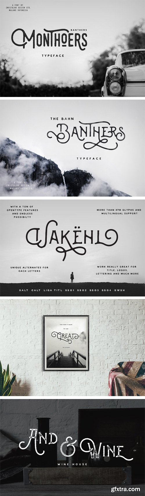 Banthers Typeface