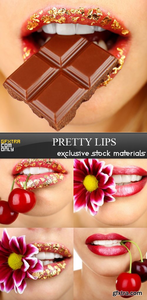 Pretty Lips - 5 UHQ JPEG
