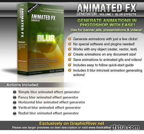 Graphicriver Animated FX Generator vol. 1: Animated Blur FX 102957