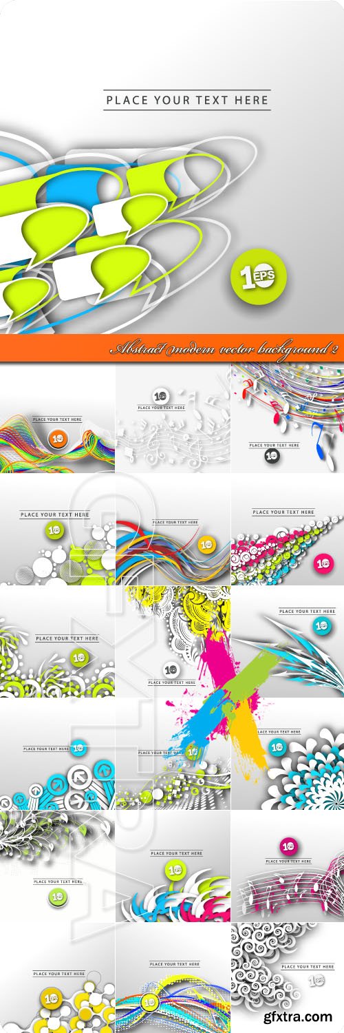 Abstract modern vector background 2