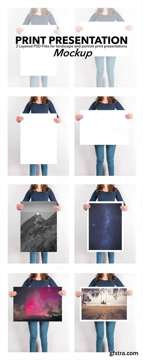 Artwork Presentation Mockup Female - CM 303723