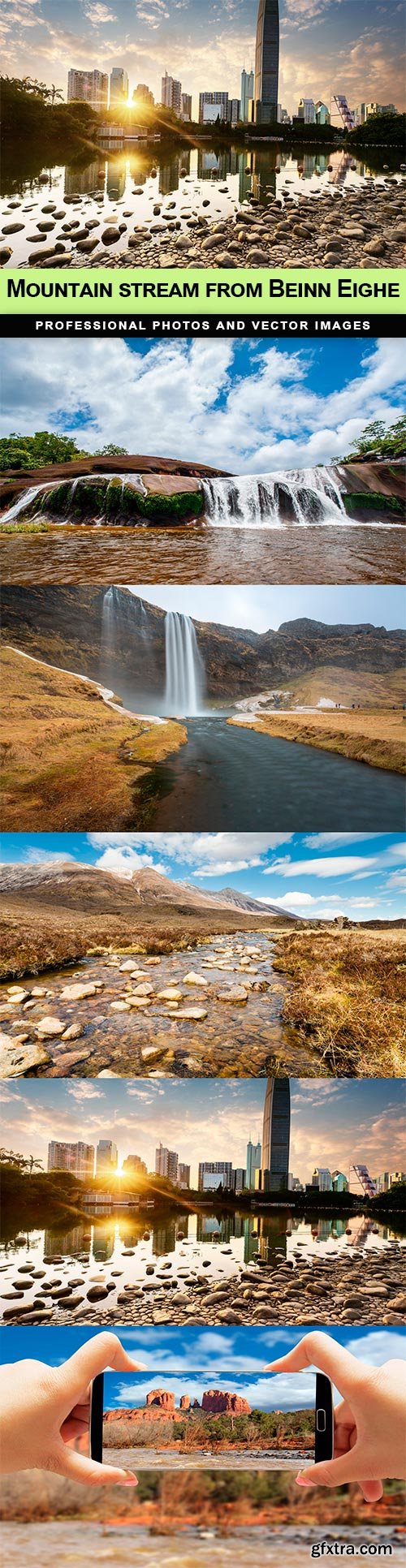 Mountain stream from Beinn Eighe - 5 UHQ JPEG