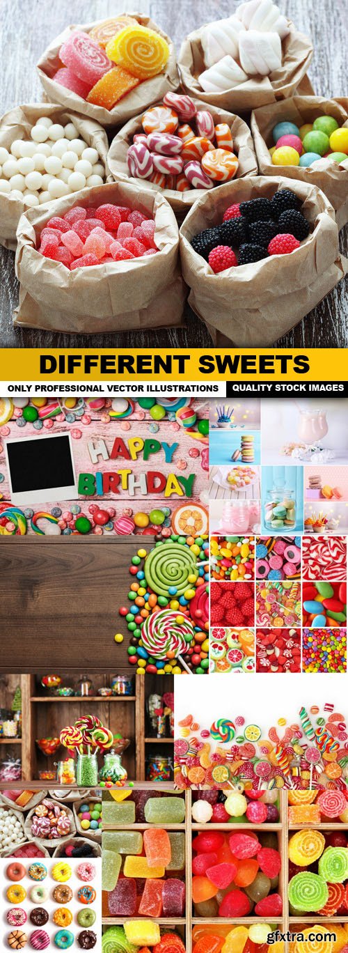 Different Sweets - 10 HQ Images