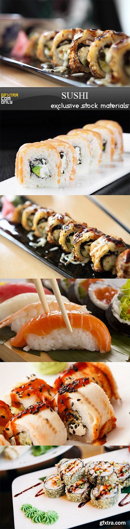 Sushi - 6 UHQ JPEG