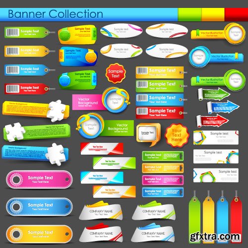 Label business cards banner flat icon speech bubble web elements vector