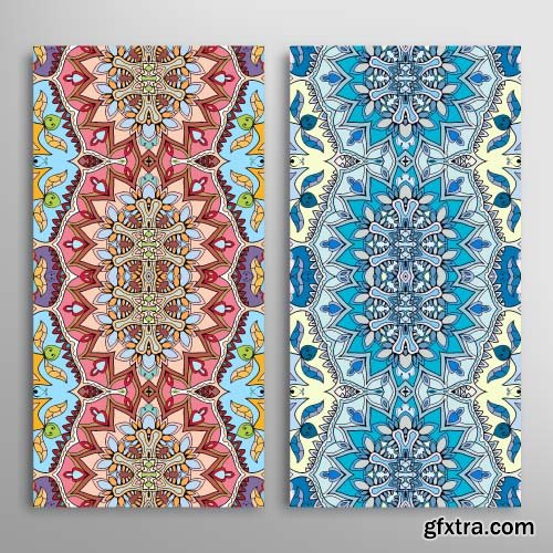 Vector Seamless Patterns Pack - 27x EPS