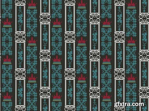 Vector Seamless Patterns Pack - 27x EPS