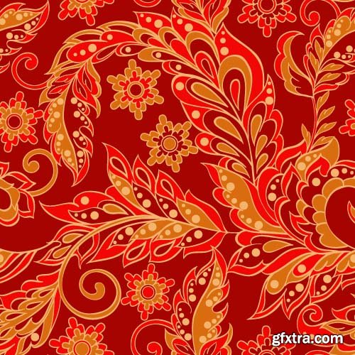 Vector Seamless Patterns Pack - 27x EPS