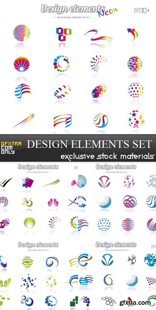 Design Elements - 5xEPS