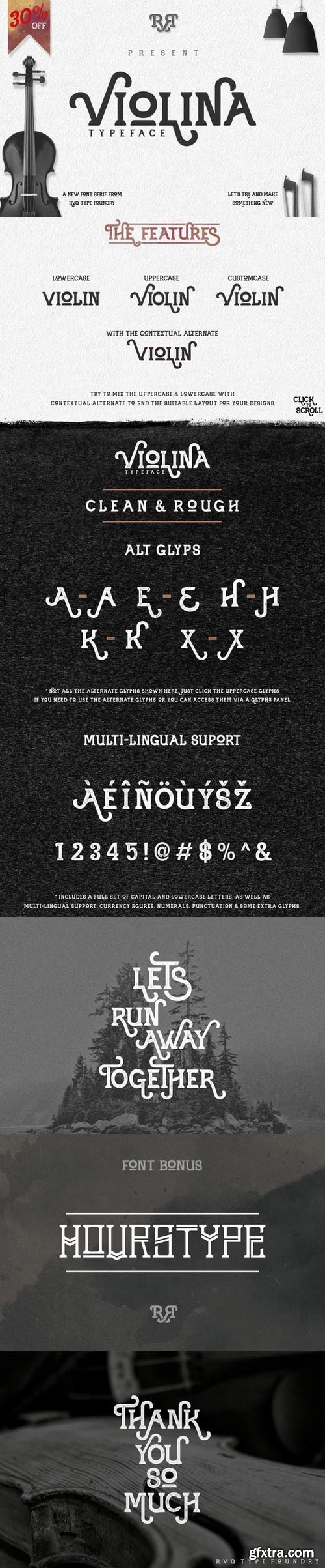 CM - Violina Typeface 381674