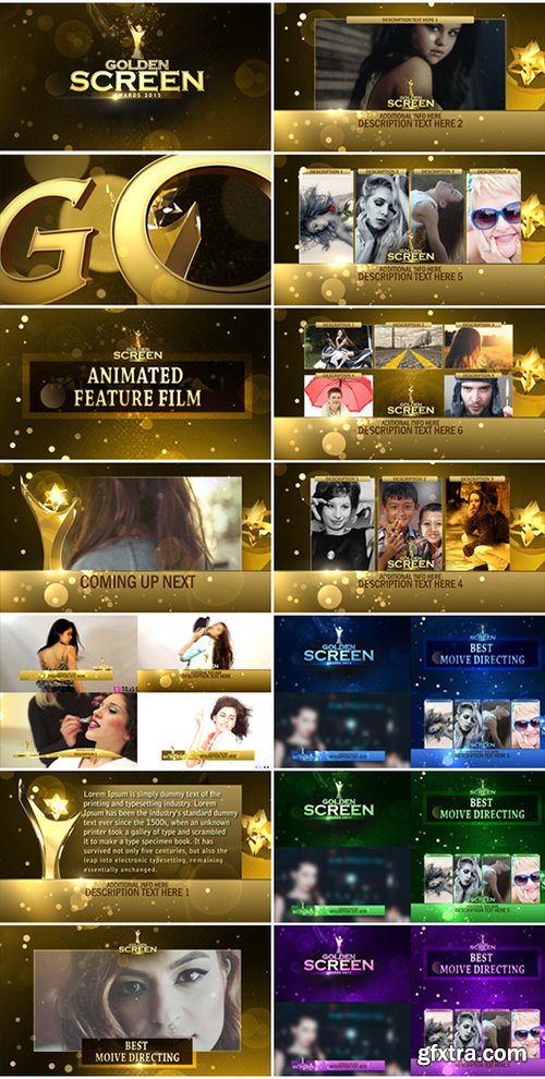 Videohive Golden Screen Awards 12842693