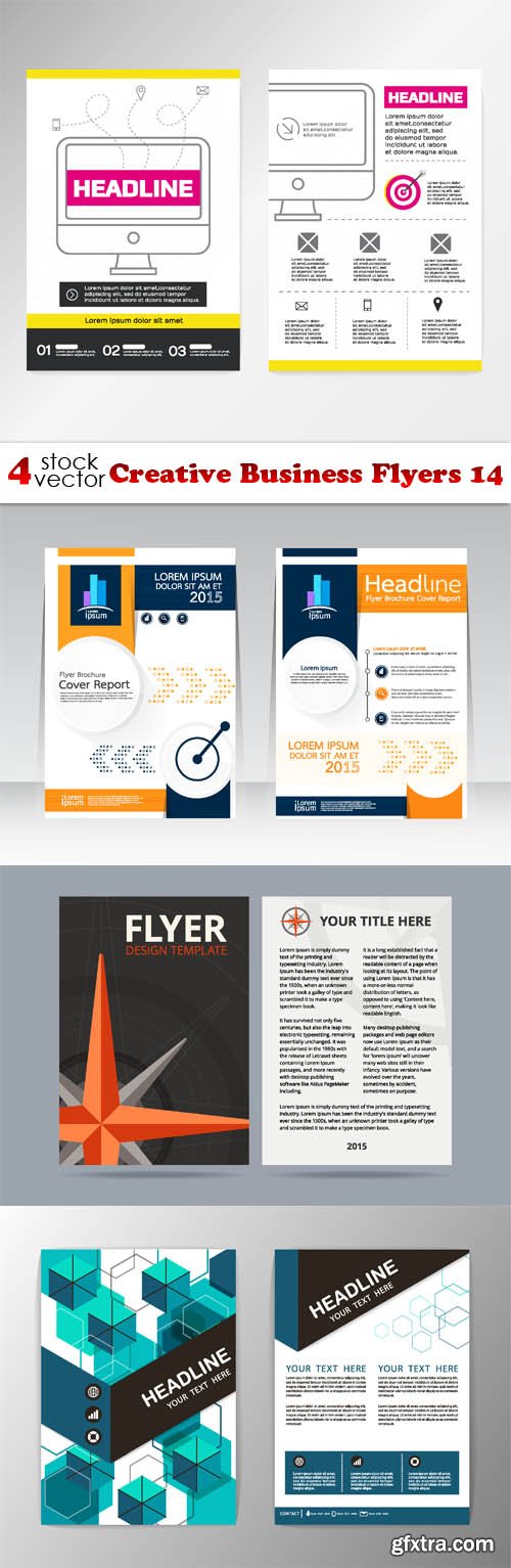 Vectors - Creative Business Flyers 14