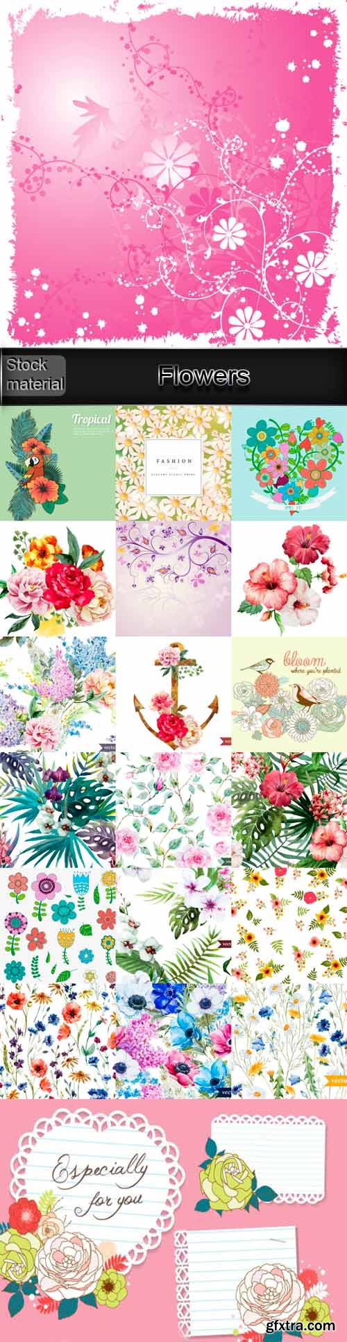 Flowers vector